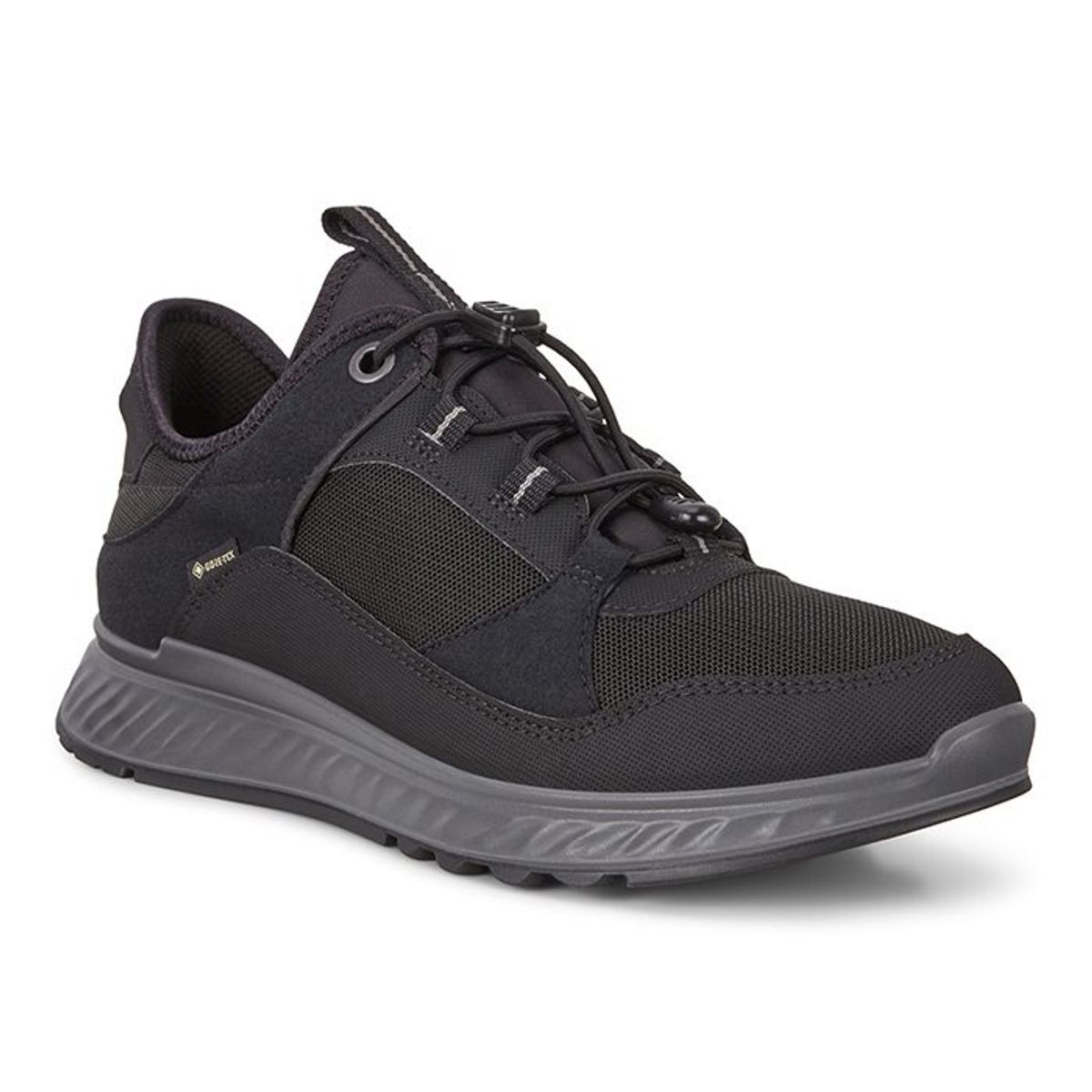 Ecco Exostride Kvinder / Damer Low GTX Tex, Sort-36 - Hverdagssko