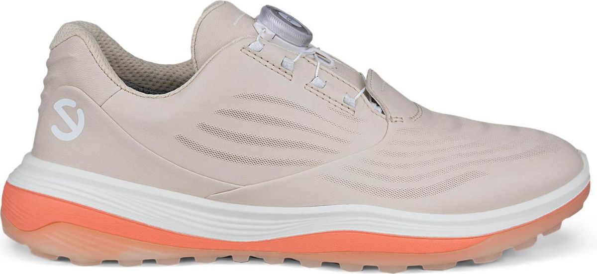 Ecco LT1 BOA Vandtætte Dame Golfsko Uden Spikes - Limestone - Str. 37 Normal