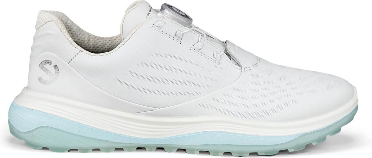 Ecco LT1 BOA Vandtætte Dame Golfsko Uden Spikes - White - Str. 40 Normal