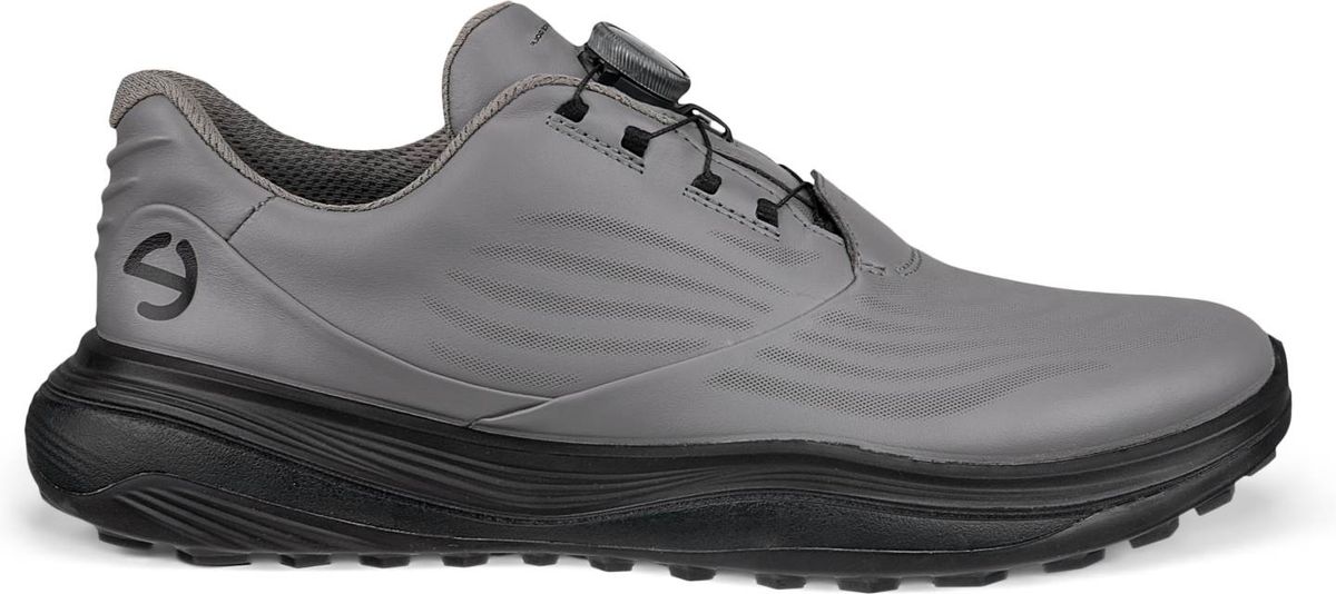 Ecco LT1 BOA Vandtætte Herre Golfsko Uden Spikes - Steel - Str. 43 Normal