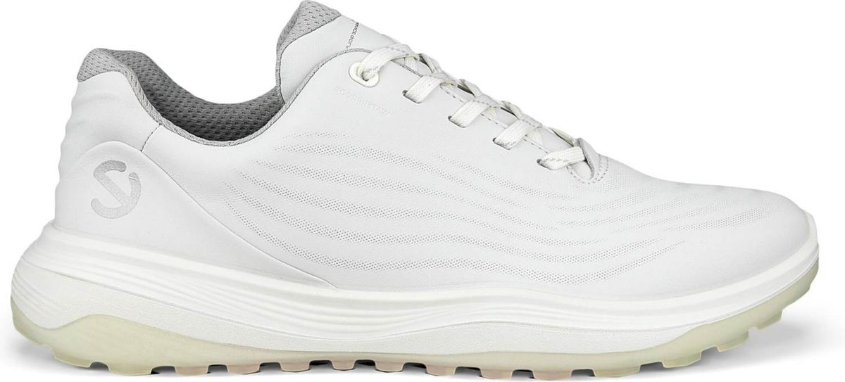 Ecco LT1 Vandtætte Dame Golfsko Uden Spikes - White - Str. 38 Normal