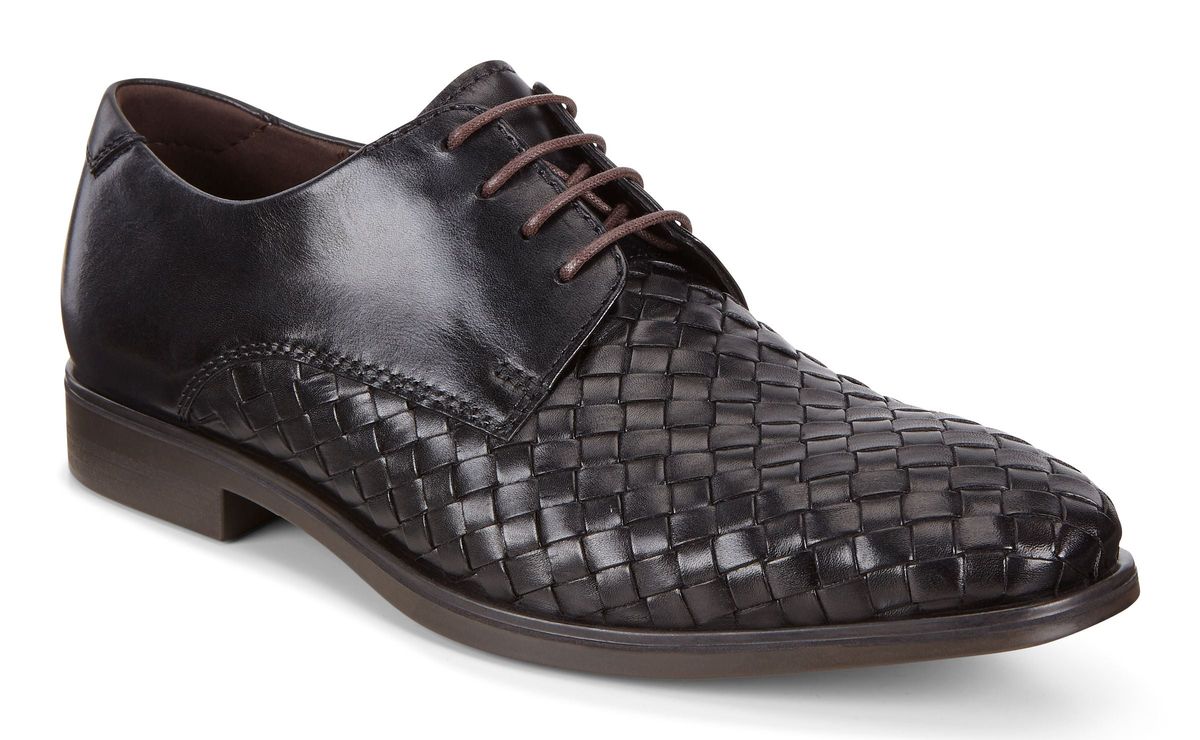 Ecco, Melbourne Flet - Black - 47