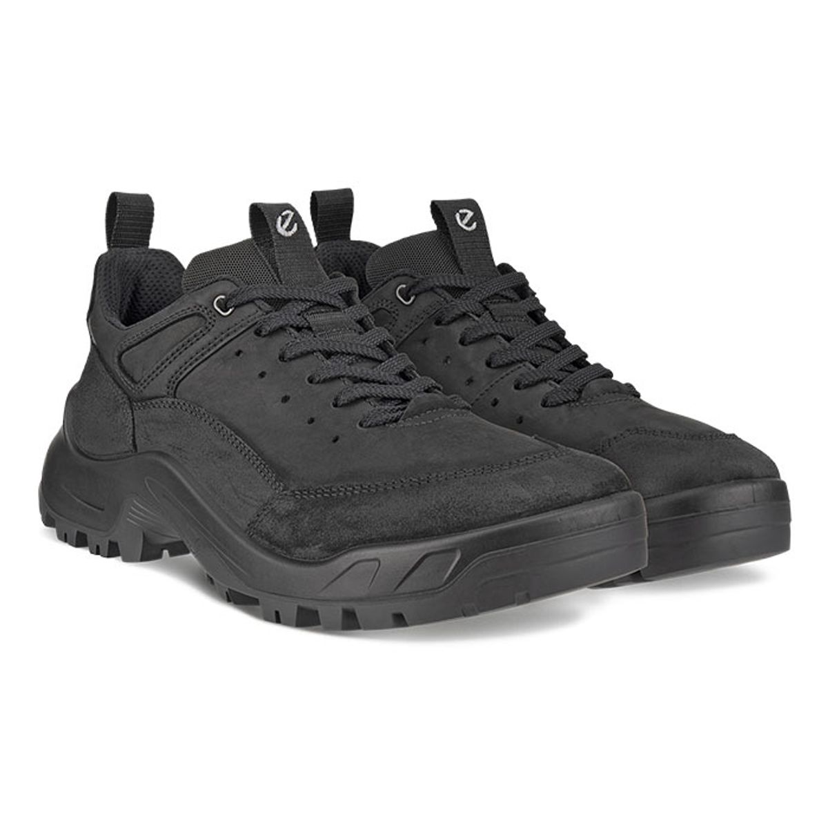 Ecco Offroad Leather Herre / Mænd, Sort-41 - Vandresko