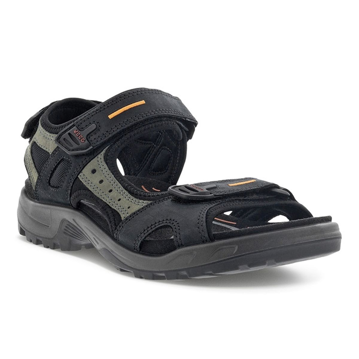 Ecco Offroad YucaOrange Herre / Mænd Beigeal, Sort/mole-47 - Sandaler