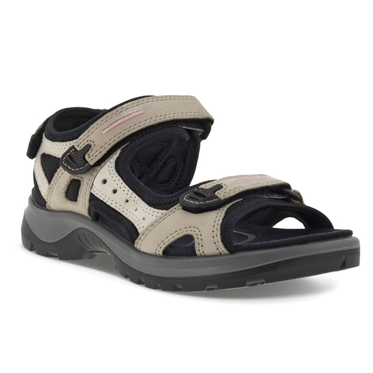 Ecco Offroad Yucatan Dame sandal, atmosphere ice/black-36 - Sandaler