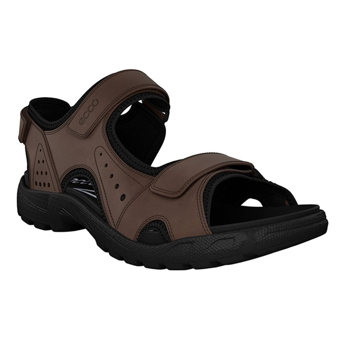 Ecco Onroads sandal Men, cocoa brown / black-44 - Sandaler