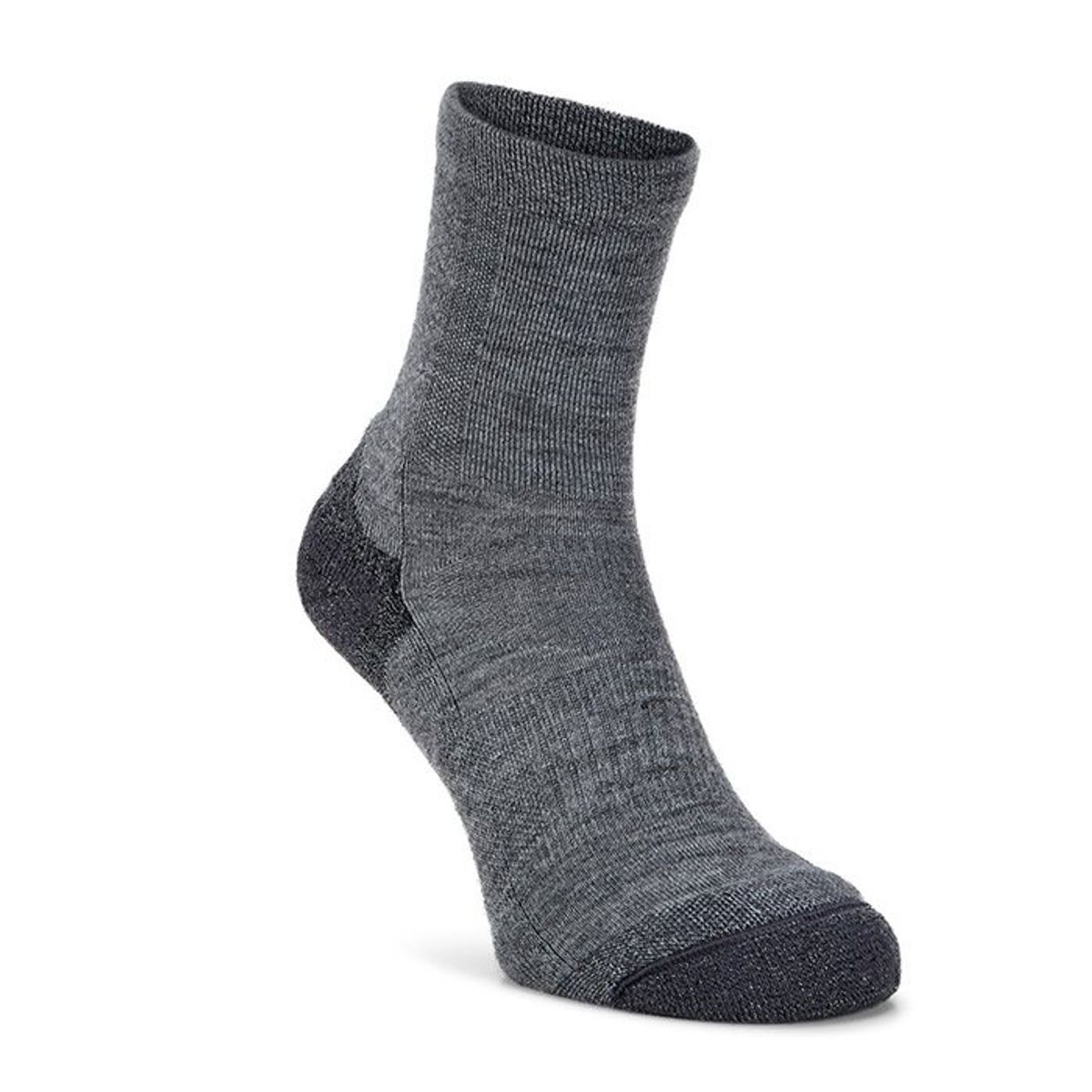 Ecco Outdoor Crew Socks, grå meleret-35-38 - Herretøj