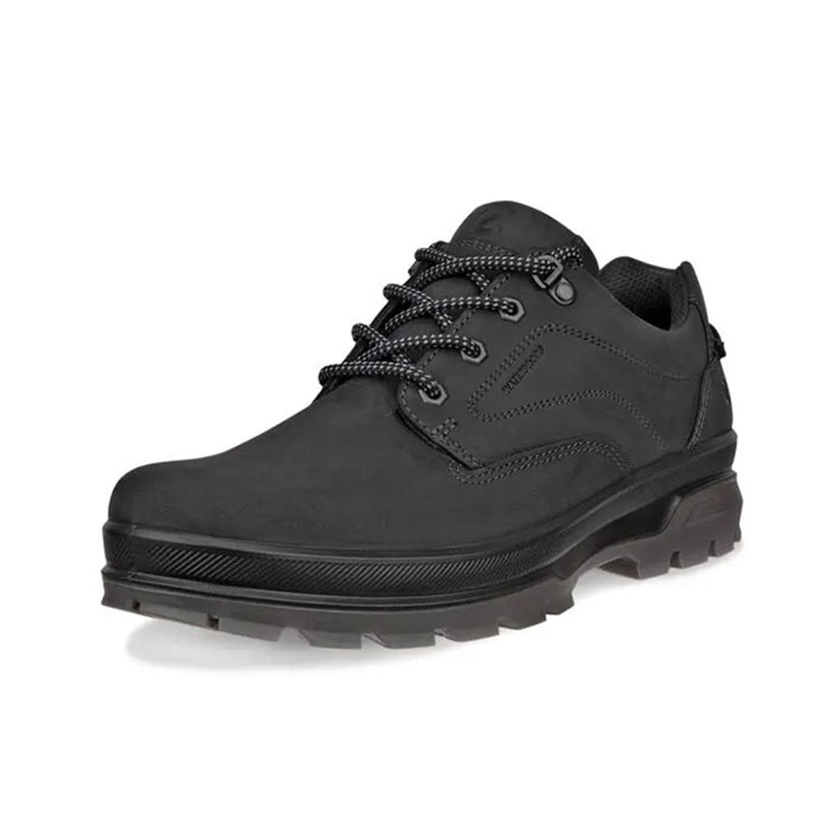 Ecco Rugged Track Lace Up Waterproof, Sort-45 - Vandresko