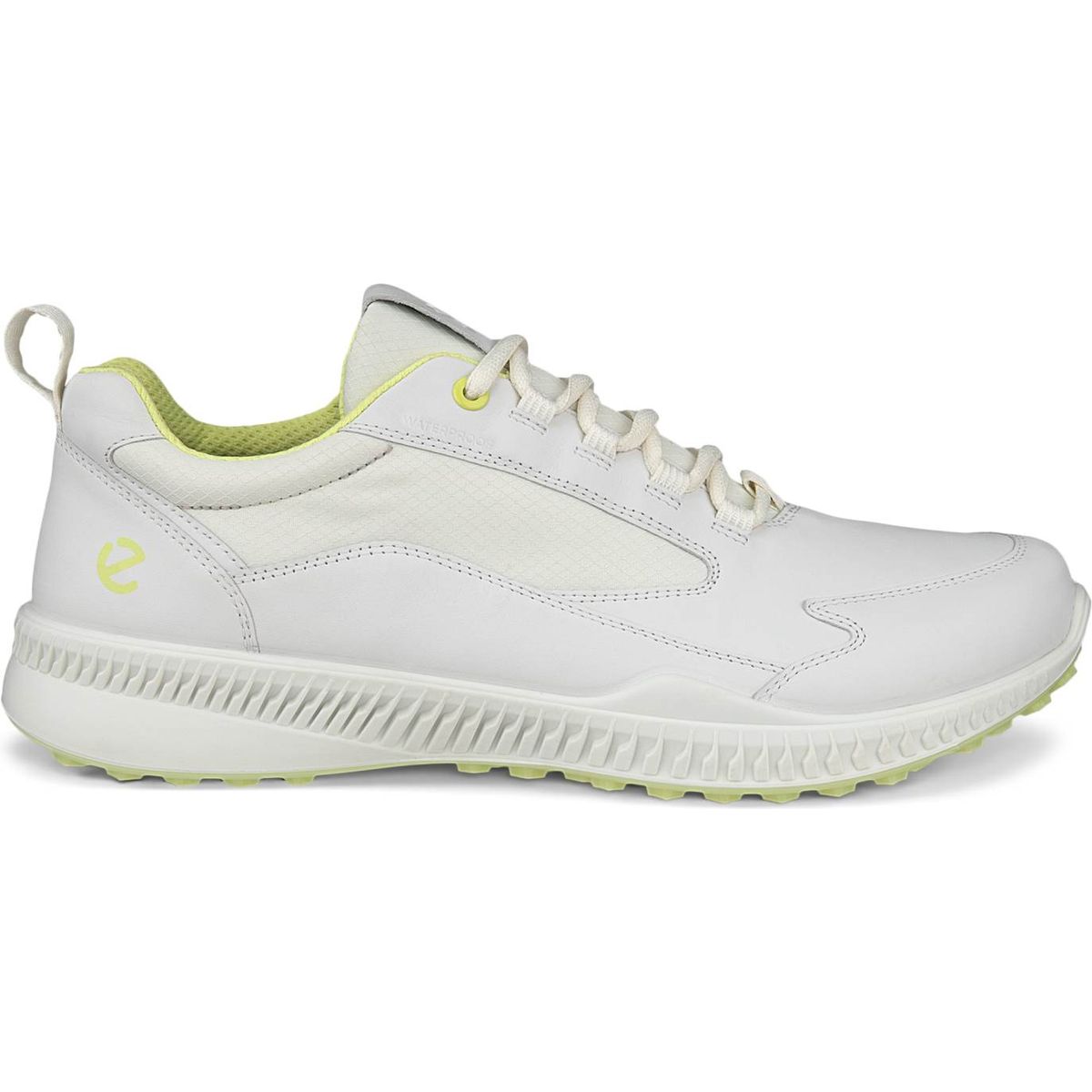 Ecco S-Hybrid Vandtætte Herre Golfsko Uden Spikes - White - Str. 41 Normal