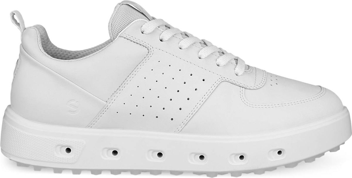 Ecco Street 720 Vandtætte Dame Golfsko Uden Spikes - White - Str. 36 Normal