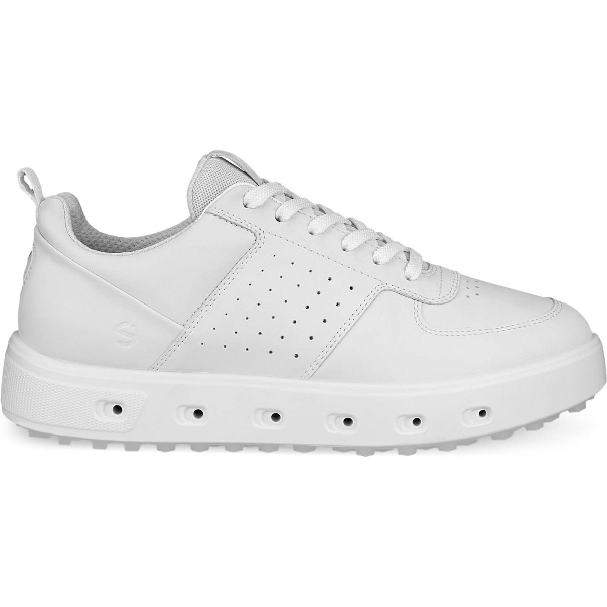 Ecco Street 720 Vandtætte Dame Golfsko Uden Spikes - White - Str. 39 Normal