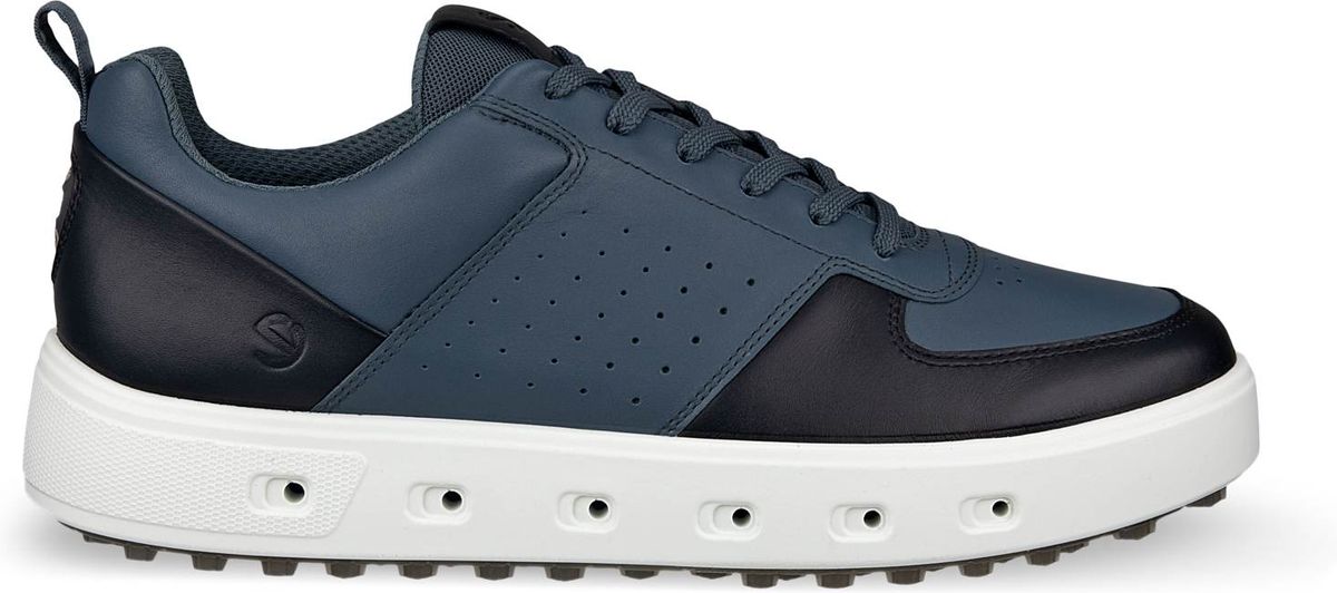 Ecco Street 720 Vandtætte Herre Golfsko Uden Spikes - Pavement/Black - Str. 39 Normal