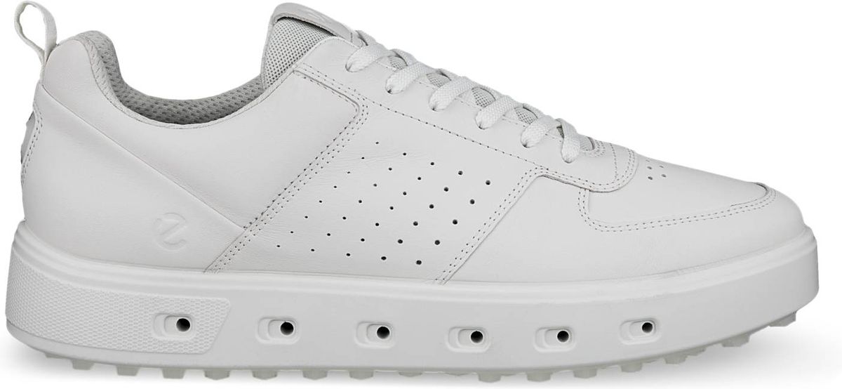 Ecco Street 720 Vandtætte Herre Golfsko Uden Spikes - White - Str. 43 Normal