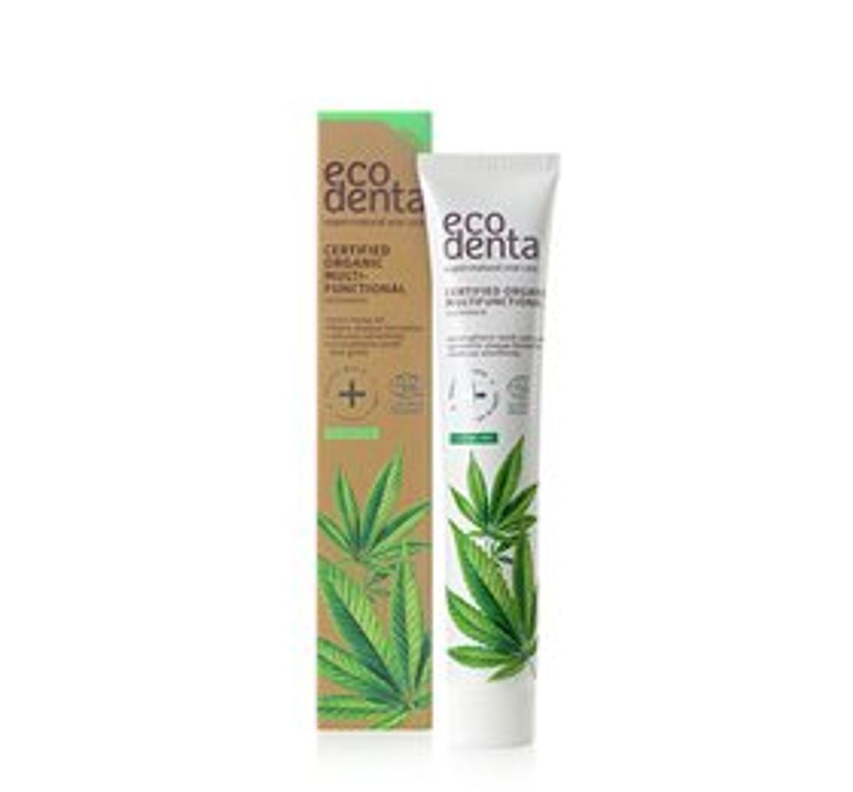 EcoDenta Tandpasta m. hemp oil Ø 100 ml.