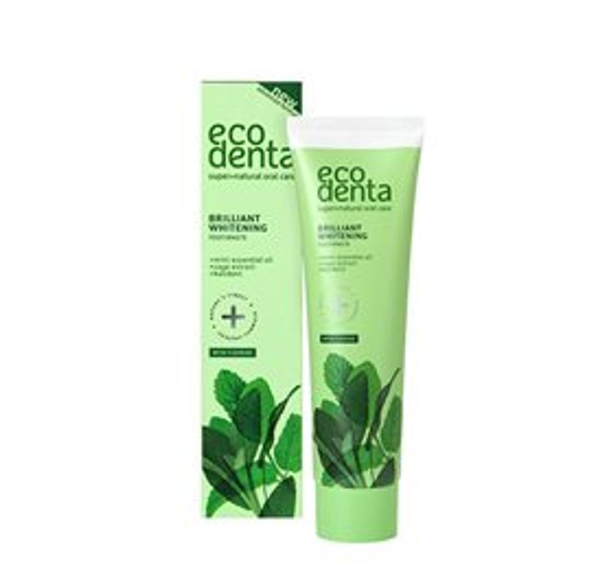 EcoDenta Tandpasta whitening brillant 100 ml.