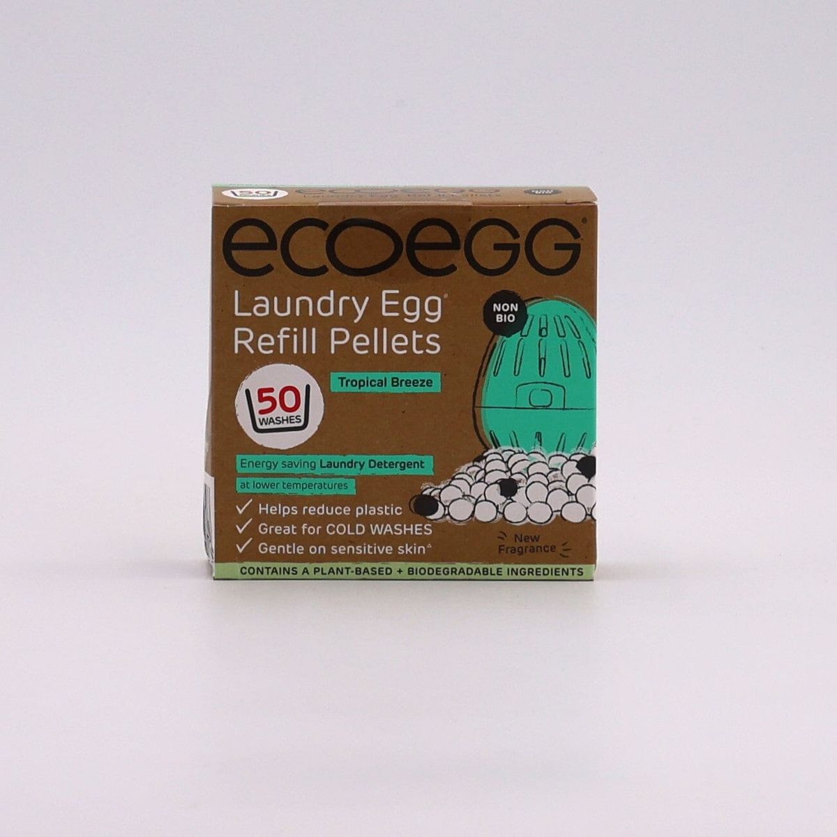 Ecoegg - 2nd Gen Vaskeæg REFILL - 50 Vaske