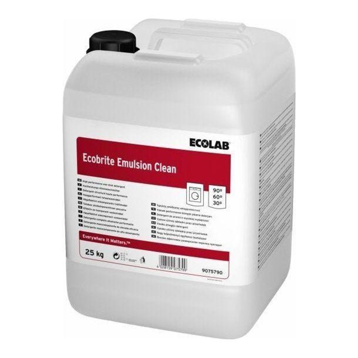 Ecolab Ecobrite Emulsion Clean 12 kg svanemærket