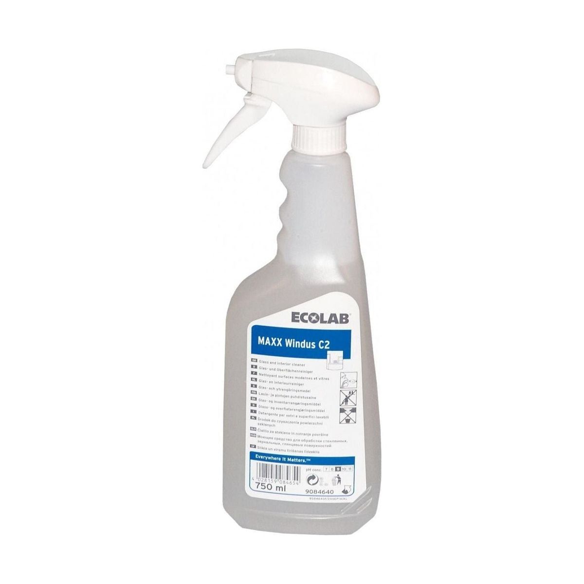 Ecolab Maxx Windus C2 glasrens 750 ml