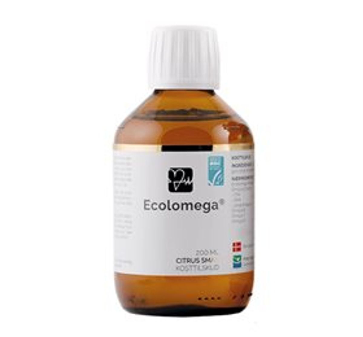 Ecolomega fiskeolie 200 ml.