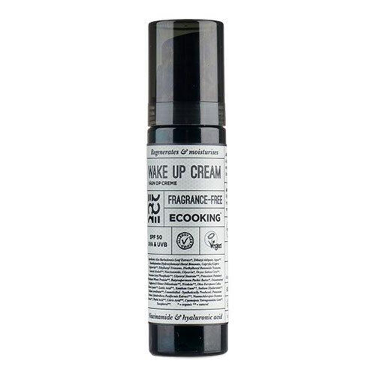 Ecooking 50+ Wake Up Cream SPF 50 - 50 ml . (inkl. gratis Ecooking ansigtolie 10 ml. værdi 159.95)