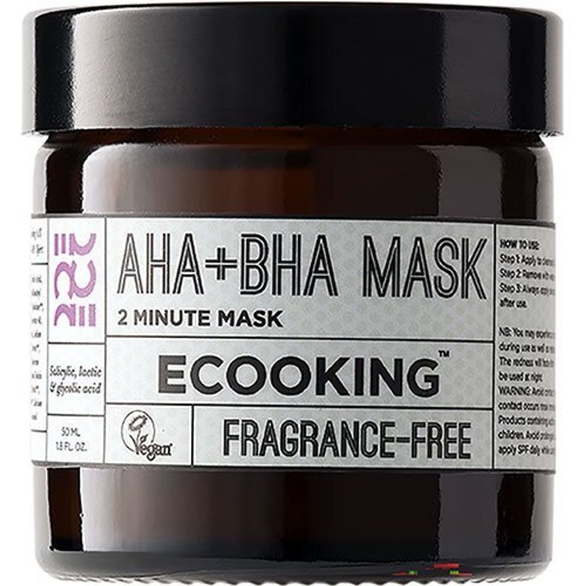 Ecooking AHA+BHA Mask - 50 ml.