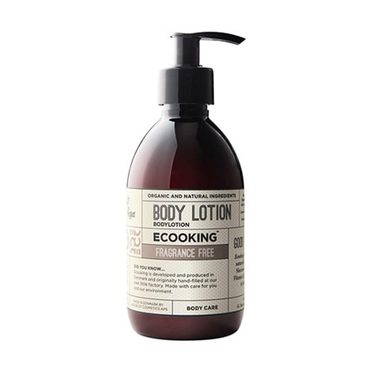 Ecooking Bodylotion Parfumefri 300 ml.