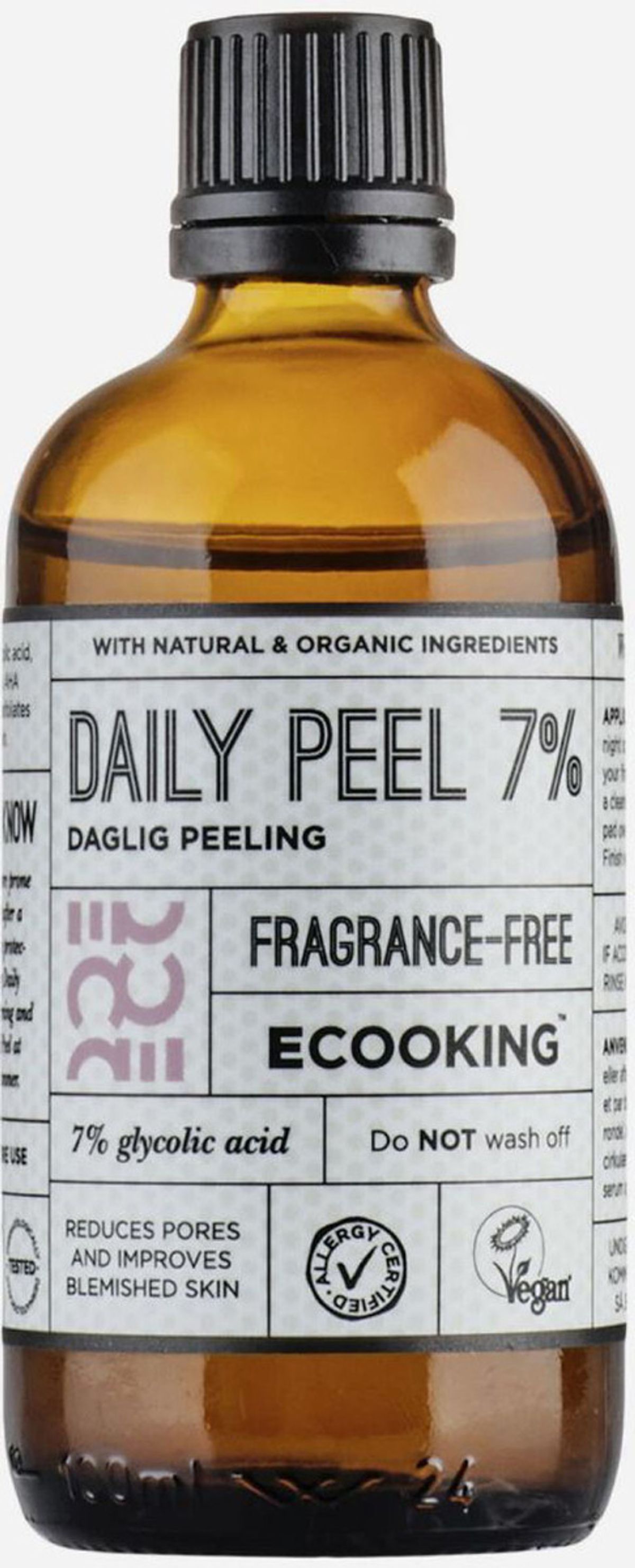 Ecooking daglig peeling 7% 100ml