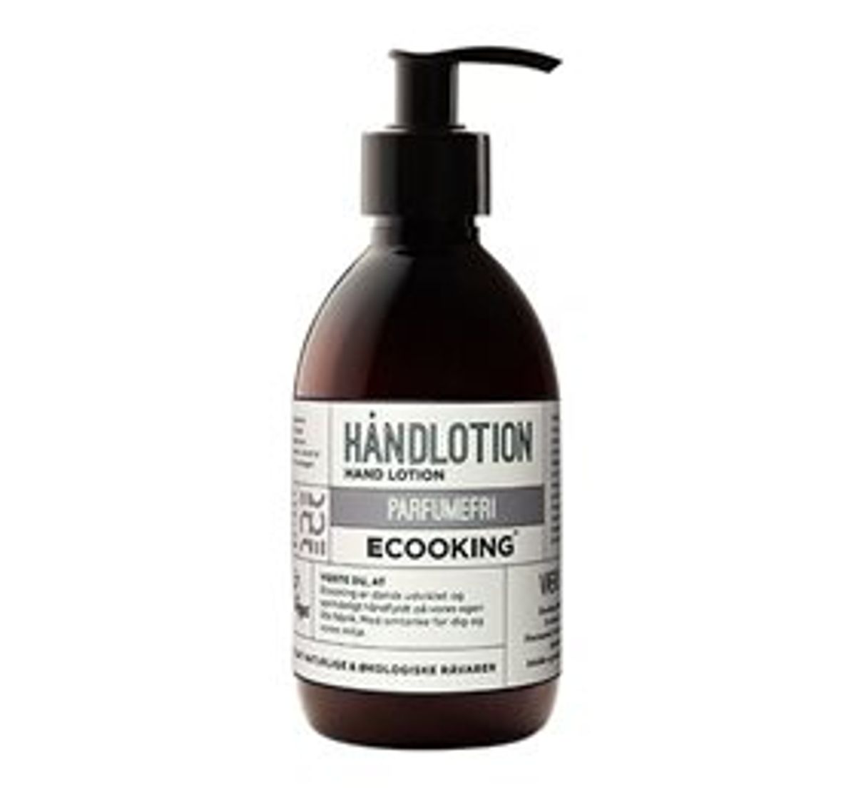 Ecooking Håndlotion Parfumefri &bull; 300ml.