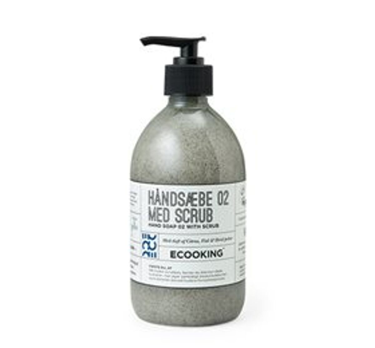 Ecooking Håndsæbe med Scrub 02 &bull; 500ml.