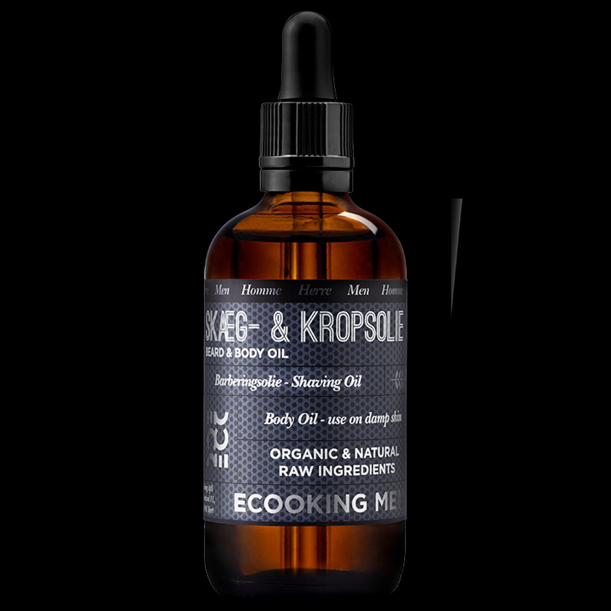 Ecooking Men Skæg- & Kropsolie 100 ml.