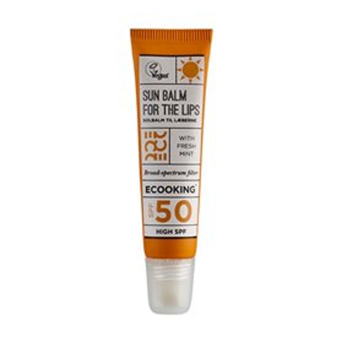 Ecooking Sun Lip Balm SPF 50 - 15ml.