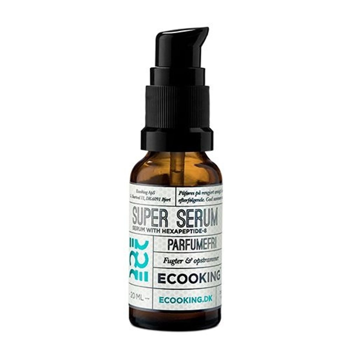 Ecooking Super Serum til ansigt parfumefri - 20 ml.