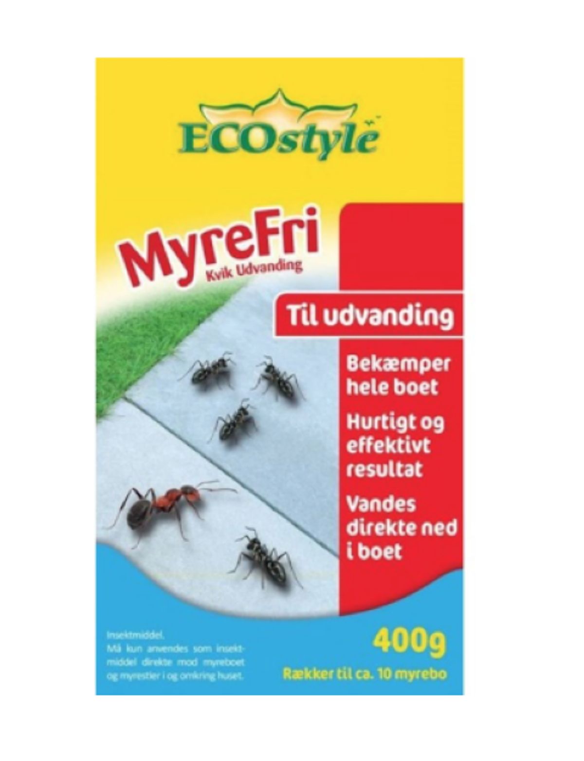 Ecostyle Myrefri Kvik 400G pulver til udvanding, konc.