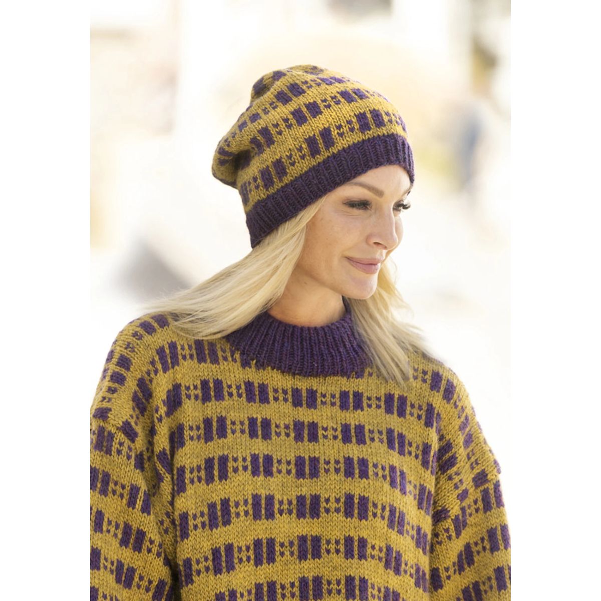 "Edda" Hue - Viking Design 2331-4B Kit - S - L - Viking Wool, fra Viking