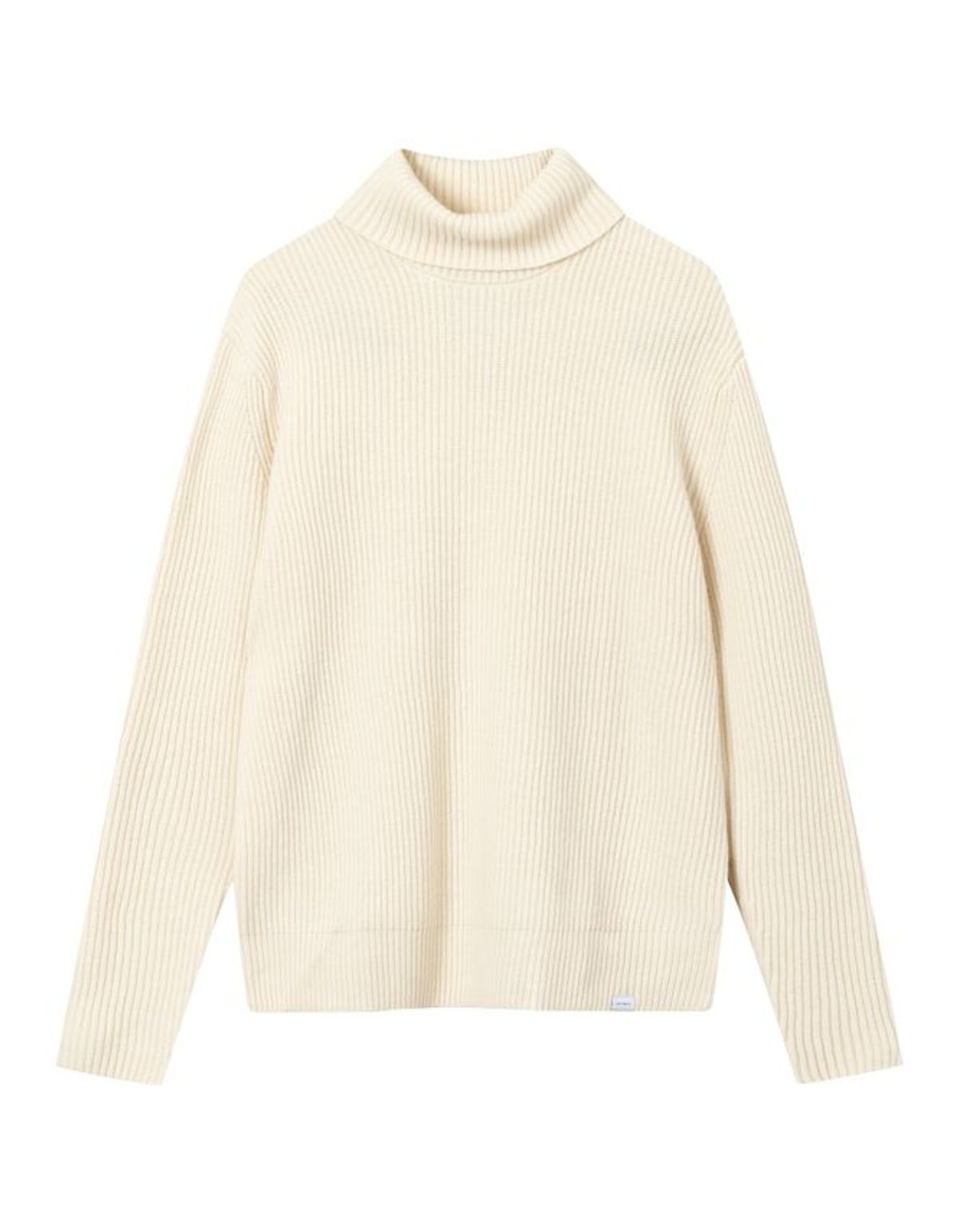 Eddie Wool Rib Rollneck Knit