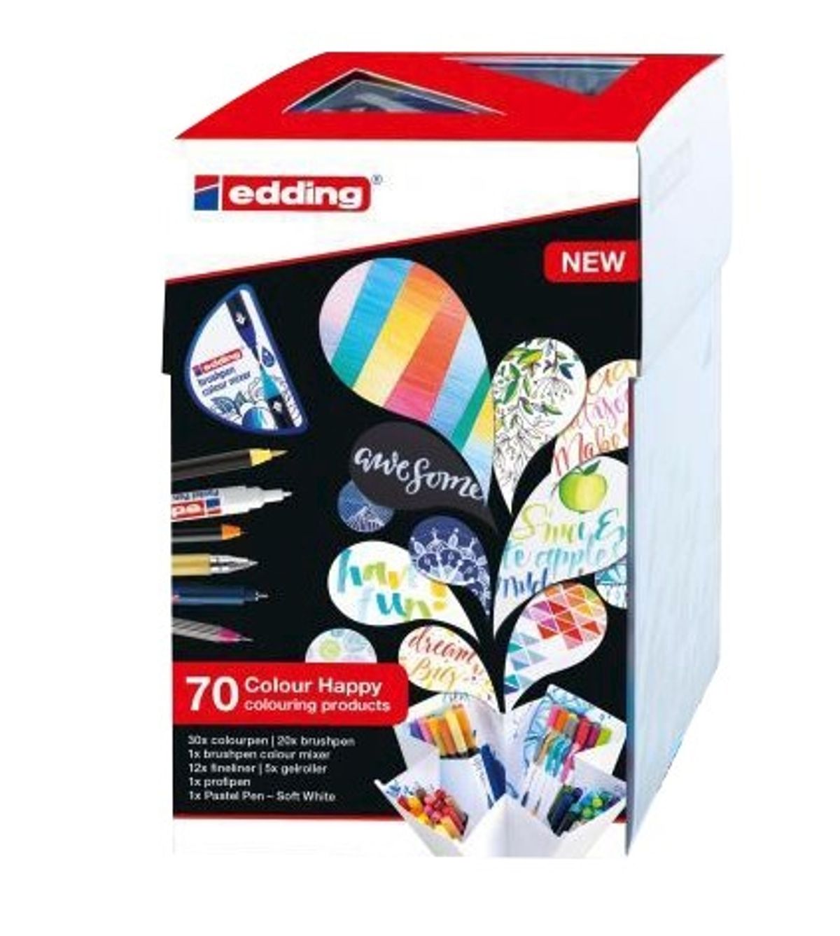 Edding - 70 Colour Happy