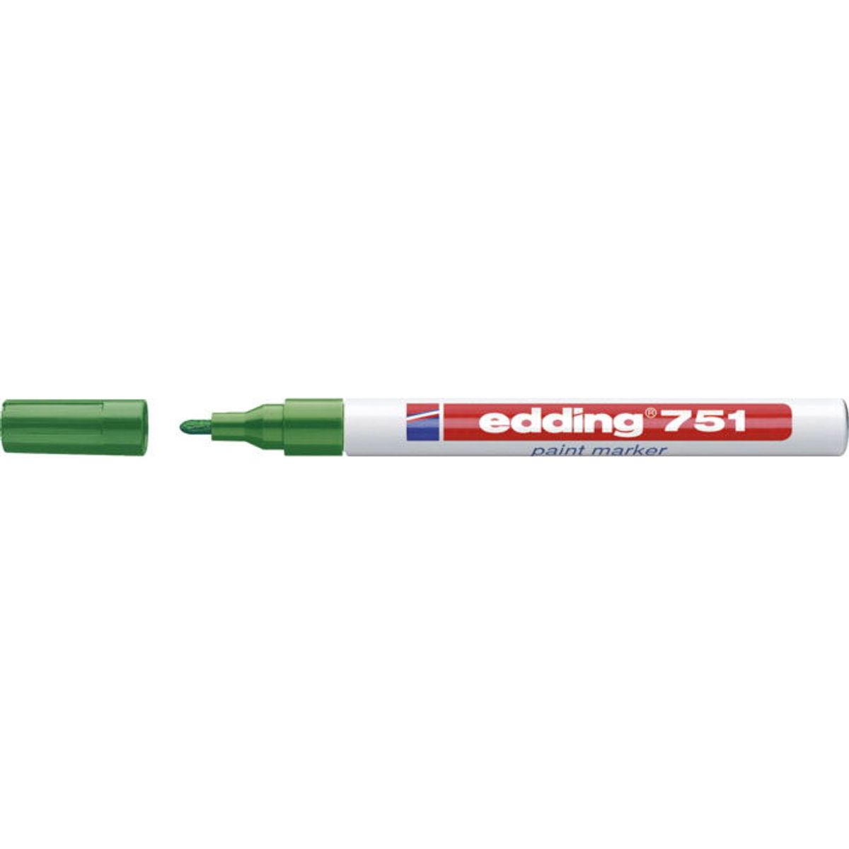 Edding 751F paintmarker 1-2mm grøn