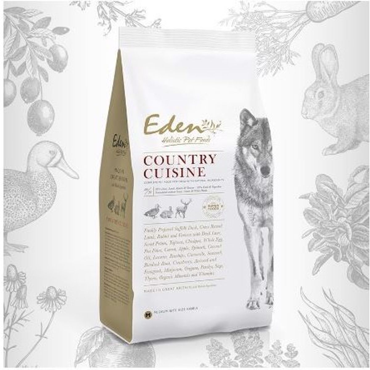 Eden Dry Country Cuisine, Medium, 6 kg