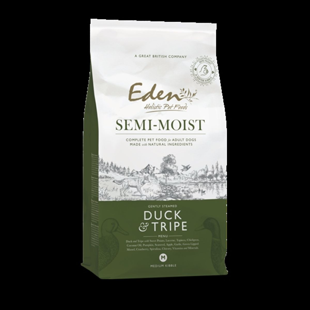 Eden Semi Moist Duck & Tribe, 10 kg