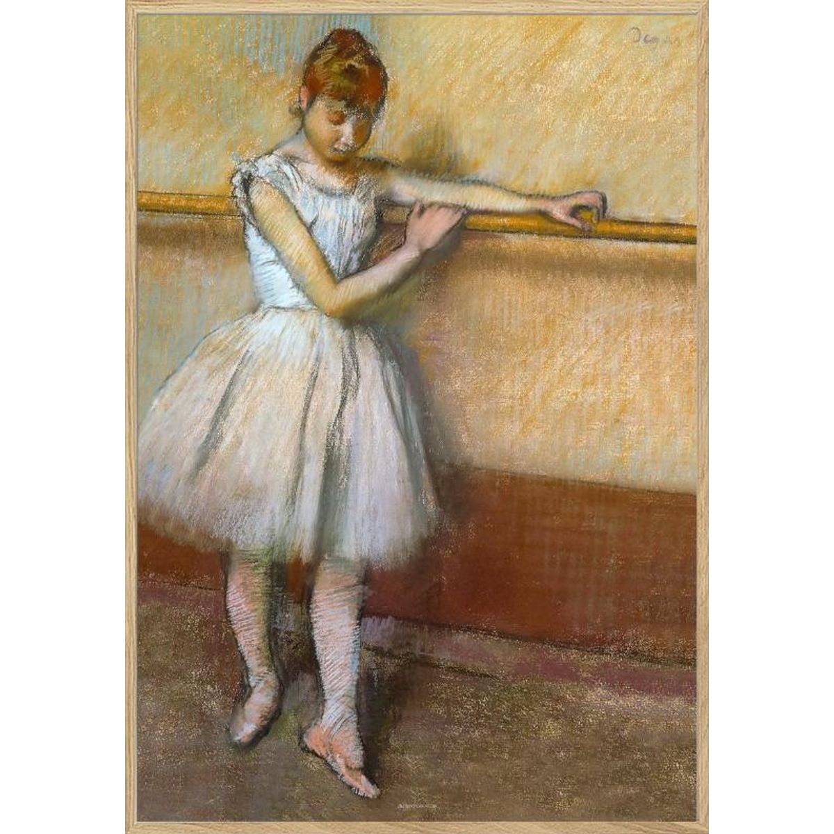 Edgar Degas - Danseuse Ã la Barre