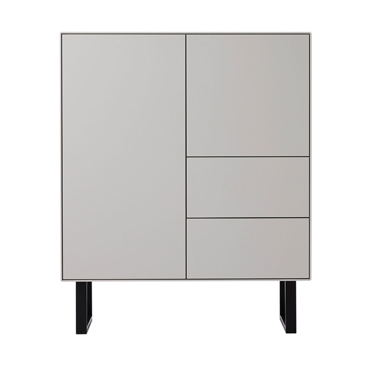 Edge by Hammel highboard - light grey