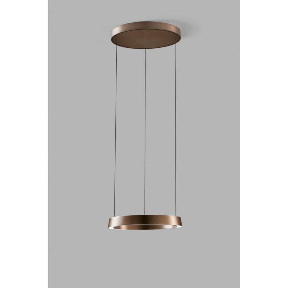 Edge Round Ø500 Pendel Rose Gold - LIGHT-POINT