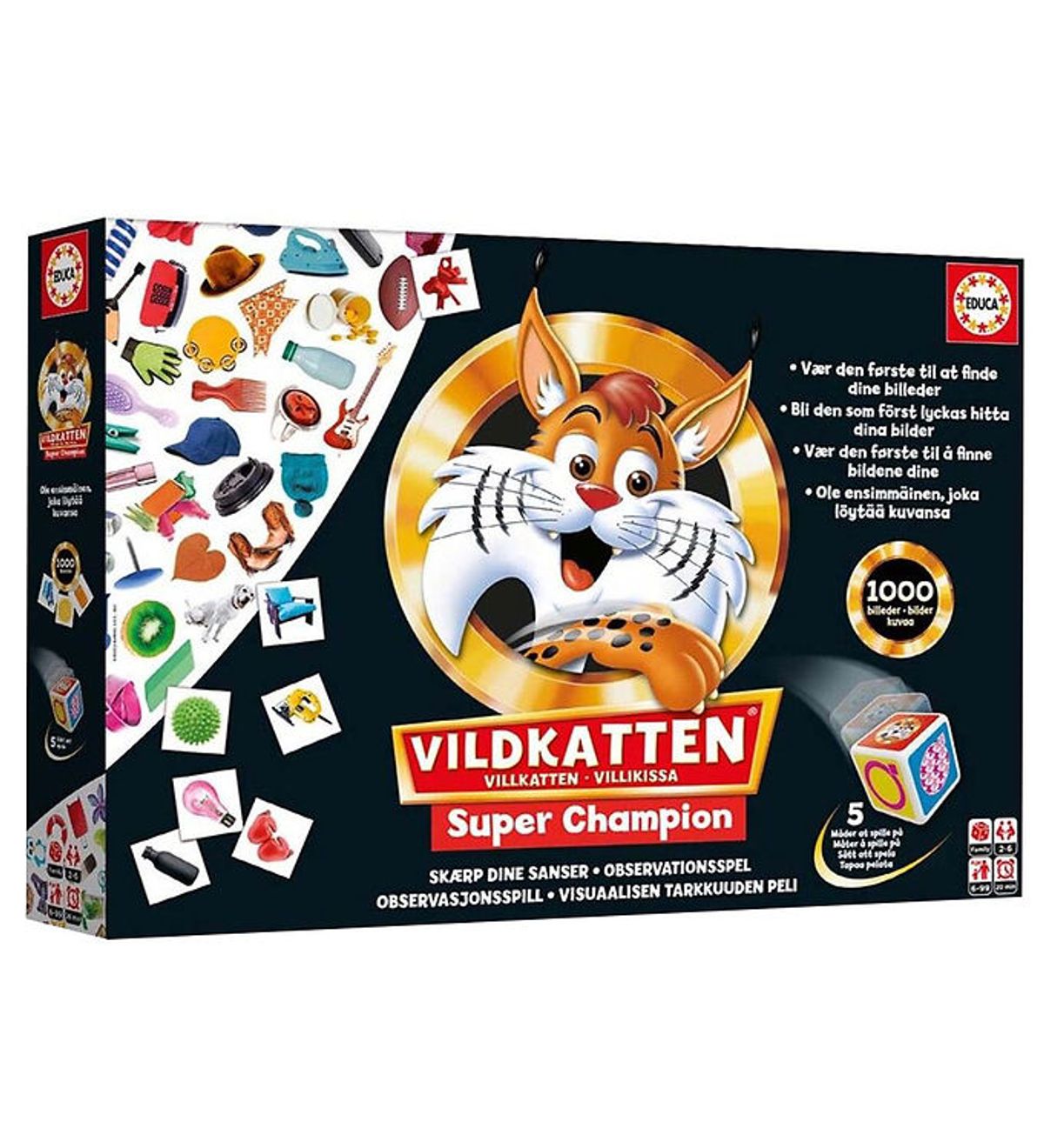 Educa Brætspil - Vildkatten Super Champion