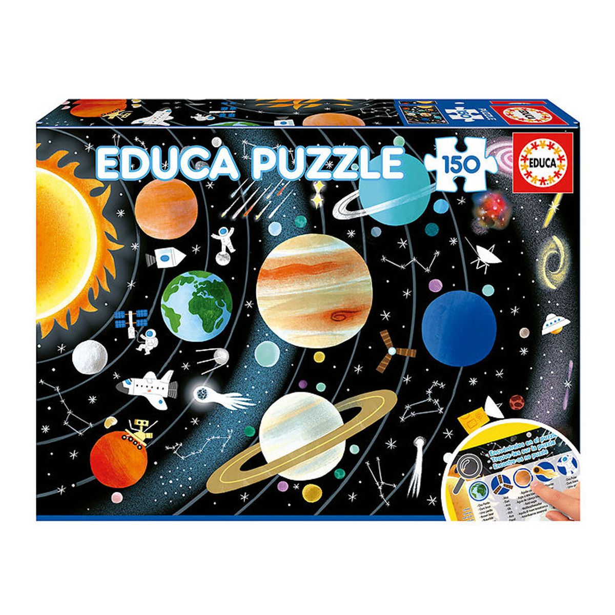 Educa Puslespil - 150 Brikker - Solar System