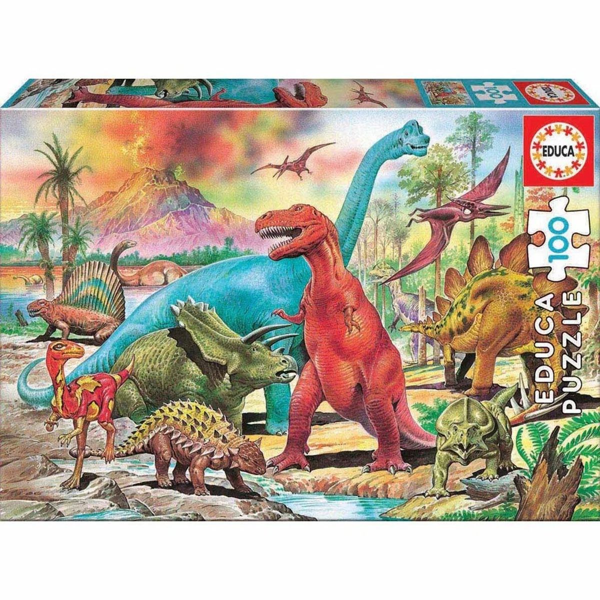 Educa Puslespil - Dinosaur