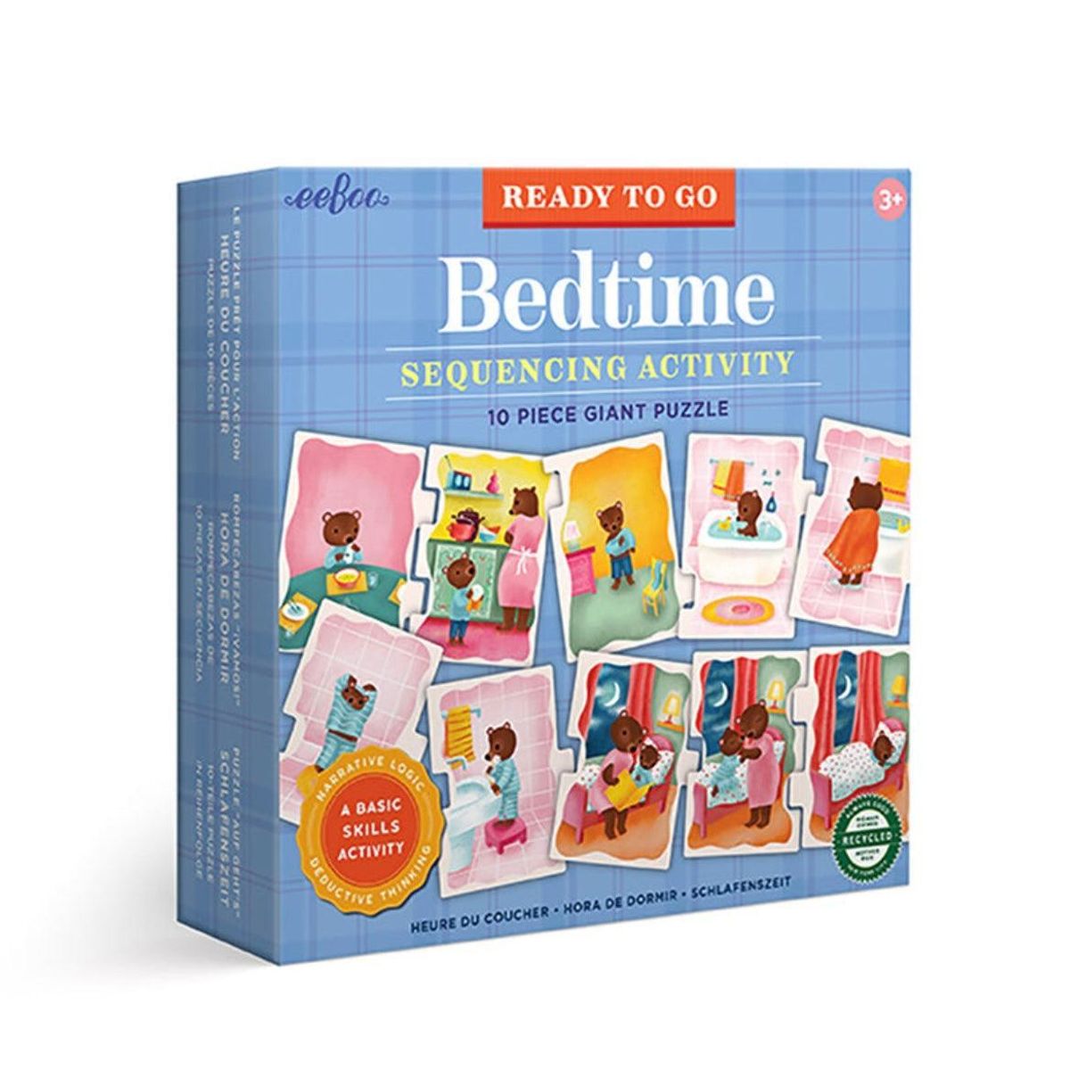 Eeboo bedtime puzzle