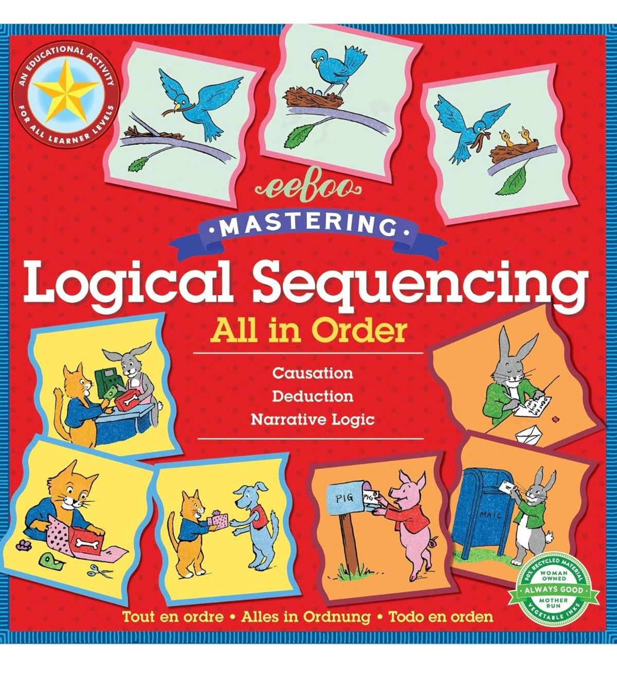 Eeboo logical sequencing