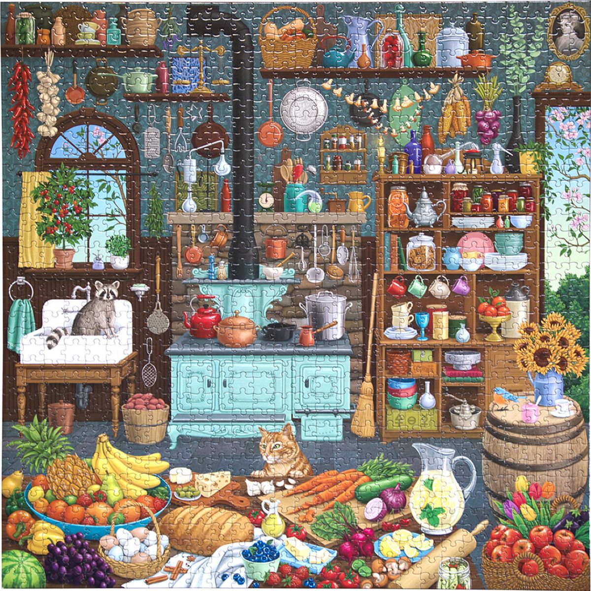 Eeboo Puslespil - Alchemist's Kitchen - 1000 Brikker