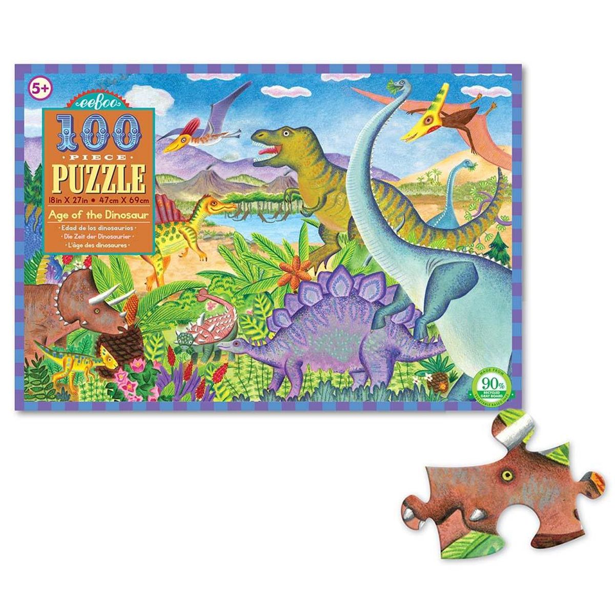 Eeboo puzzle 100 5+