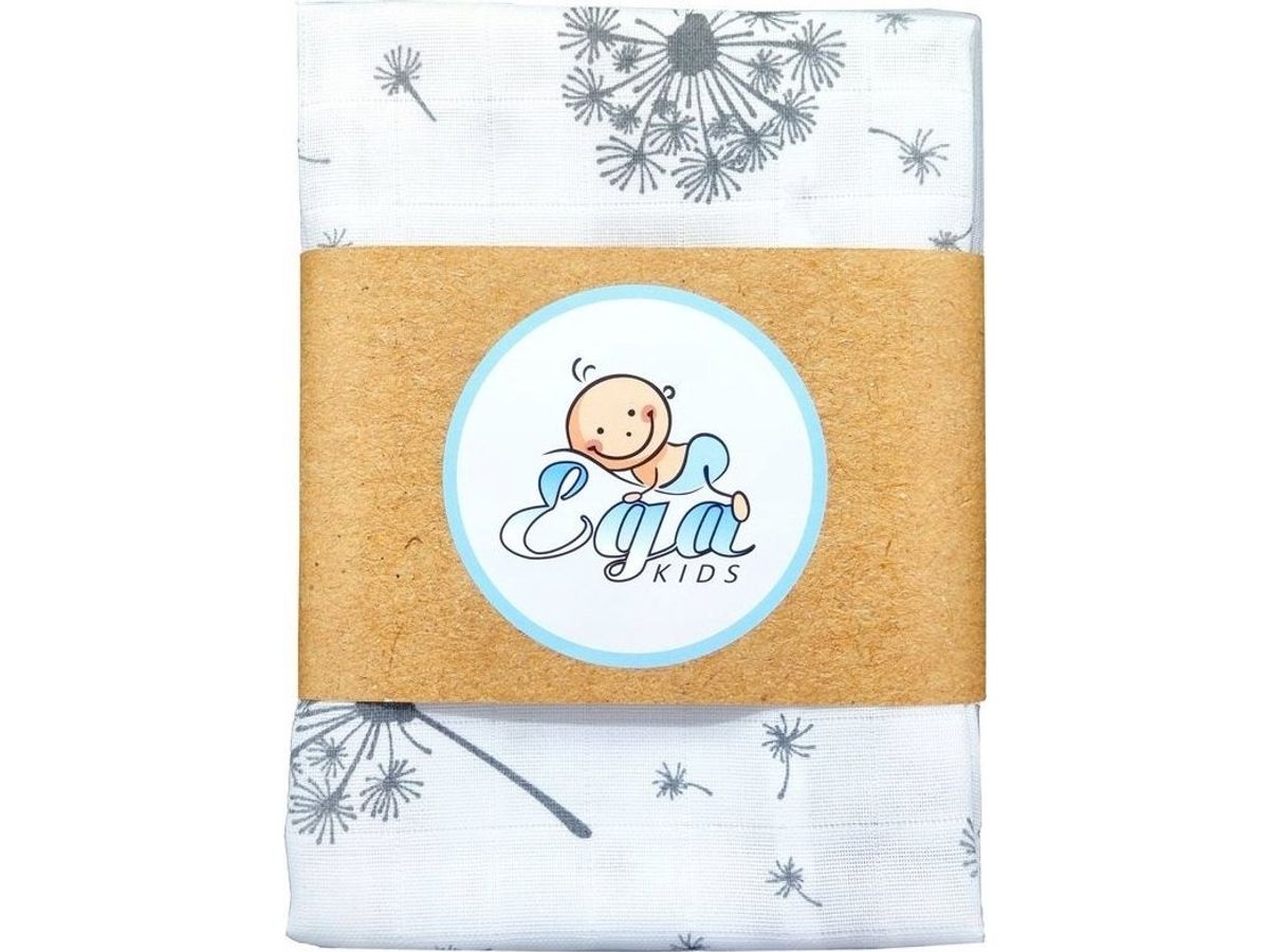 Egakids Egakids Wash Cloth, 0M+, 38/38, 5 Pcs., Mix, 4328